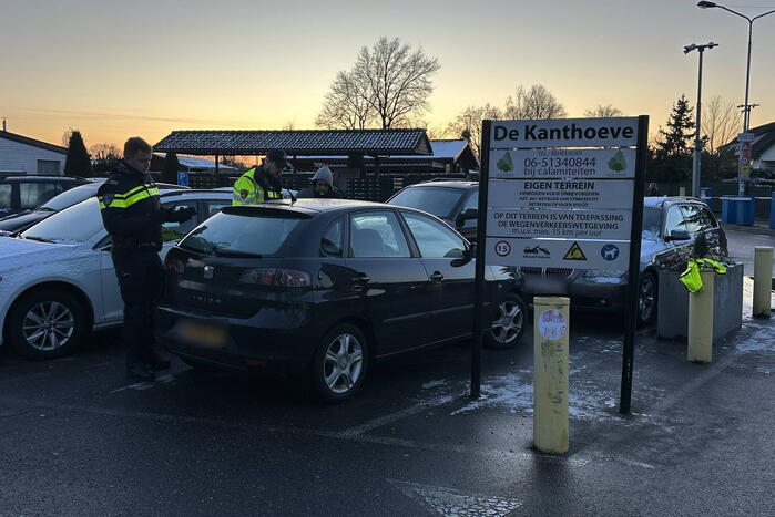 Grote politiecontrole bij Camping Bakel