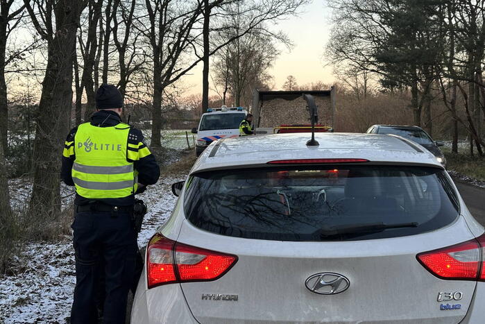 Grote politiecontrole bij Camping Bakel