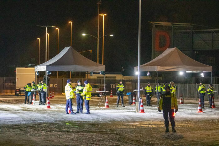 Veel voertuigen gecontroleerd bij grote verkeerscontrole