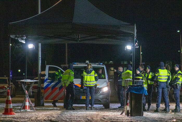 Veel voertuigen gecontroleerd bij grote verkeerscontrole