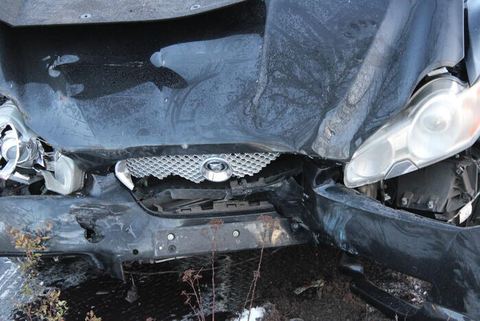 Gewonden bij ongeval op rotonde