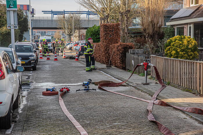 Woningen ontruimd vanwege gaslekkage