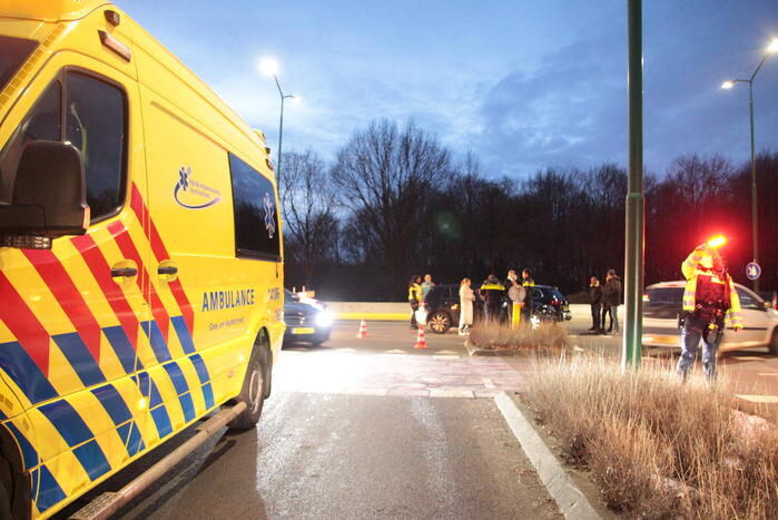Gewonde bij ongeval op kruising