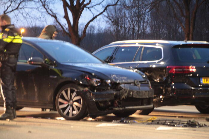 Gewonde bij ongeval op kruising