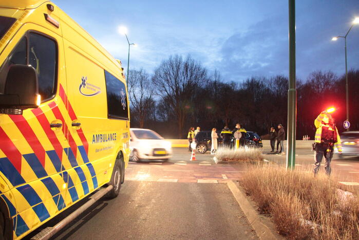 Gewonde bij ongeval op kruising