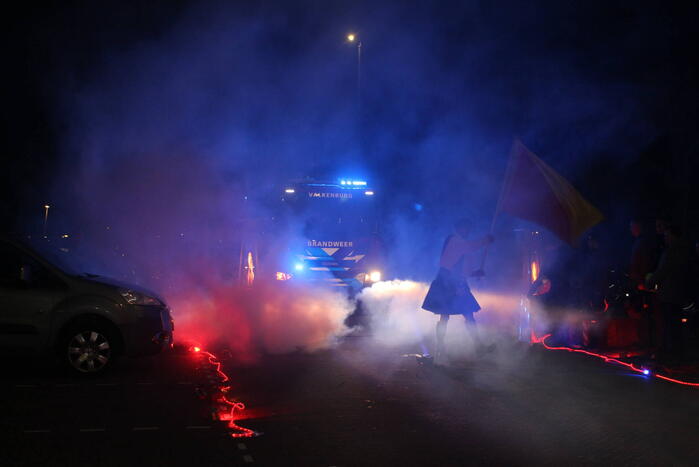 Officiële overdracht van nieuwe tankautospuit
