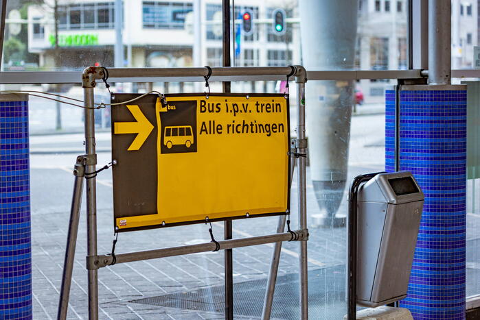 Geen treinverkeer door werkzaamheden