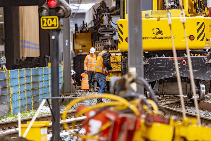 Geen treinverkeer door werkzaamheden
