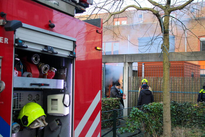 Kortsluiting veroorzaakt felle brand in schuur