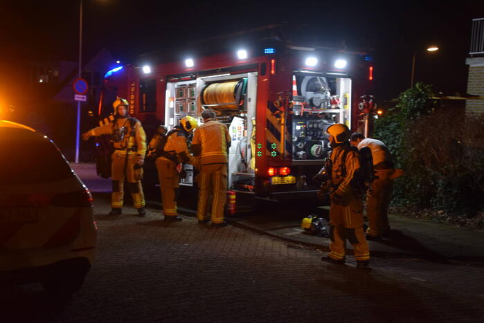 Rookontwikkeling bij brand in woning
