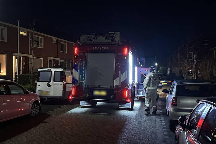 Muur van woning dreigt in te storten