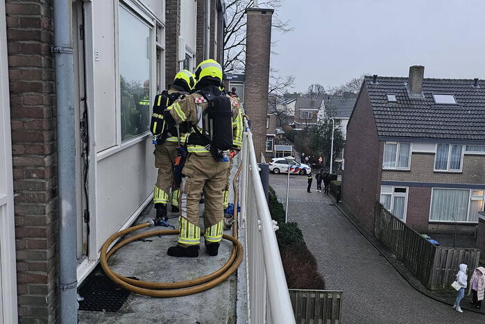 Brandweer ingezet voor pannetje op het vuur