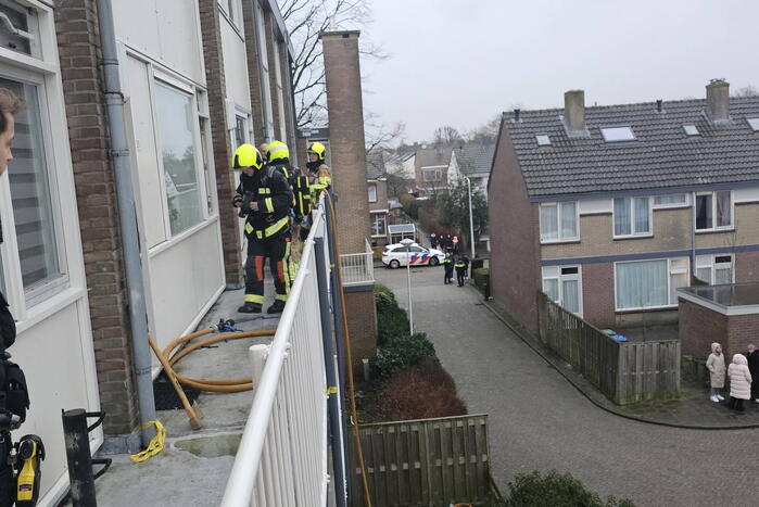 Brandweer ingezet voor pannetje op het vuur