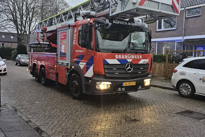 Brandweer ingezet voor pannetje op het vuur