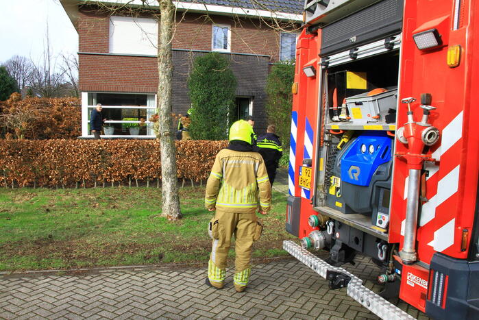 Brand veroorzaakt door werkzaamheden voor warmtepomp