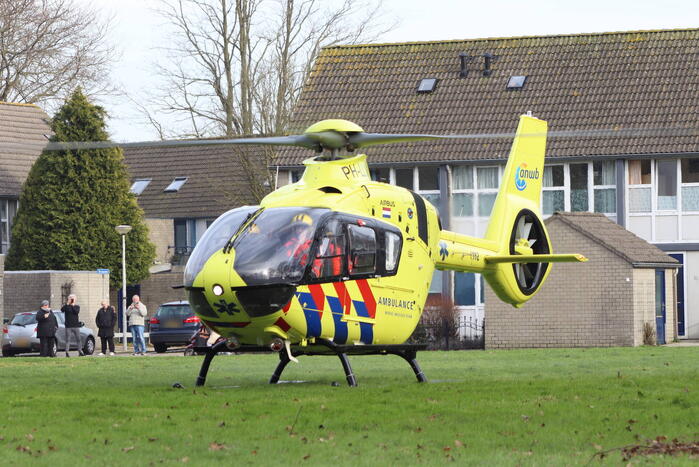 Traumateam ingezet voor medische noodsituatie