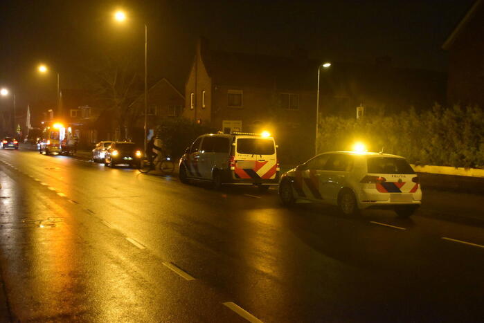 Personenauto's in botsing