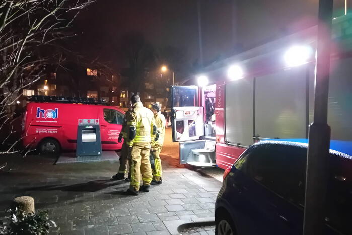 Brandweer ingezet voor keukenbrand