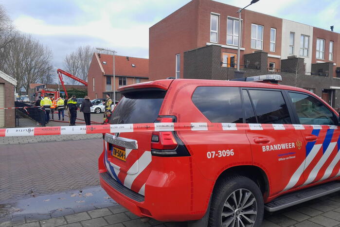 Enorme rookontwikkeling bij grote brand in industriepand