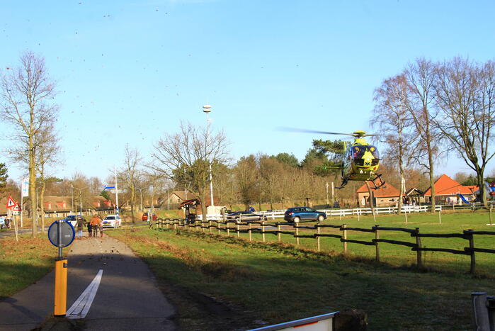 Traumateamingezet bij medische noodsituatie op straat