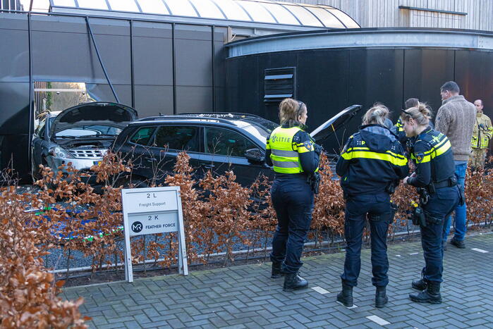 Ravage na ongeval in wasstraat