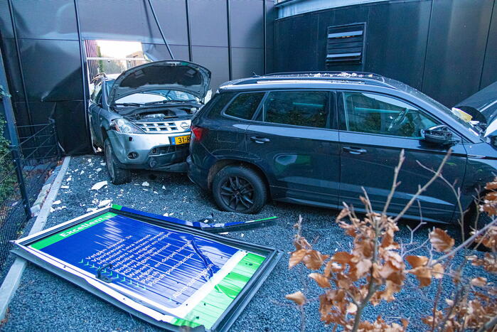 Ravage na ongeval in wasstraat