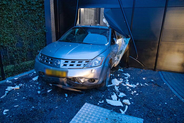 Ravage na ongeval in wasstraat