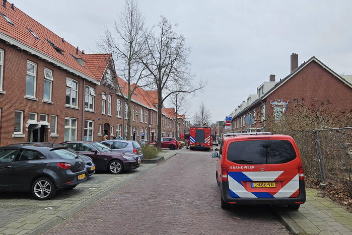 Witgoed apparaat vliegt in brand in woning