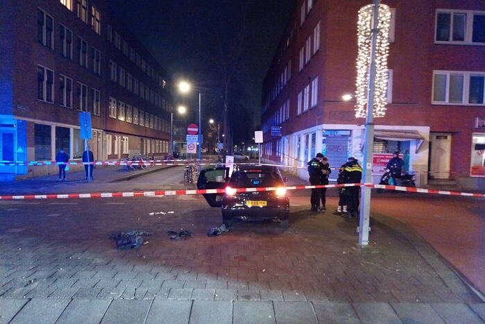 Gewonde bij schietpartij, twee verdachten gevlucht