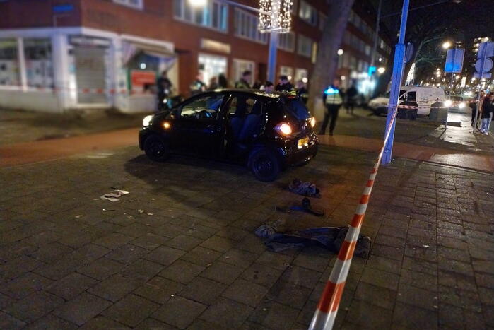 Gewonde bij schietpartij, twee verdachten gevlucht