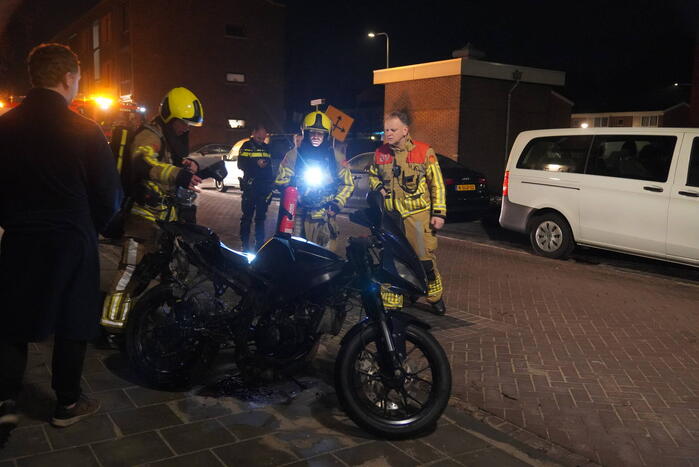 Schakelbrommer vat vlam