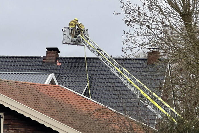 Veel schade bij brand in vrijstaande woning