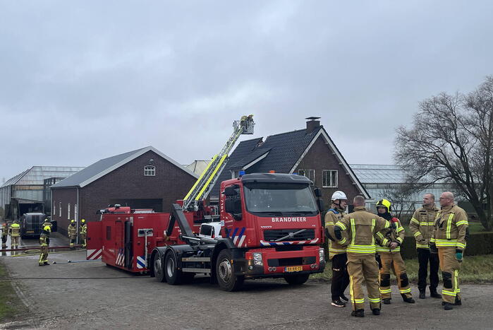 Veel schade bij brand in vrijstaande woning