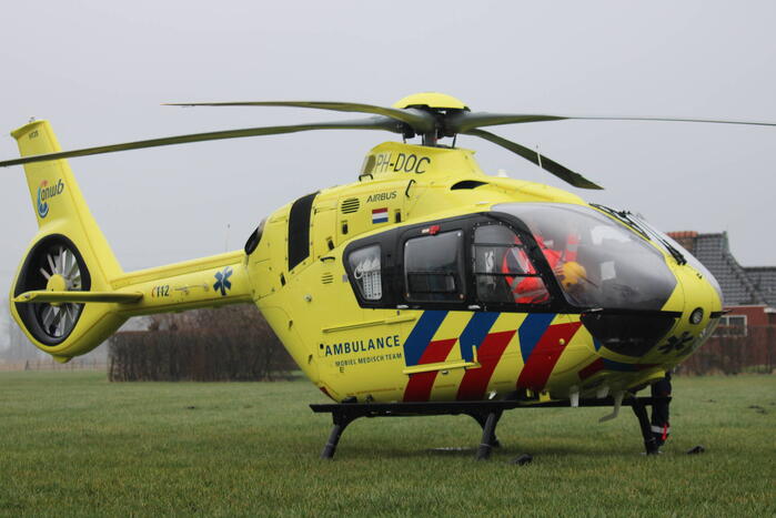 Zwaargewonde bij ongeval op kruising