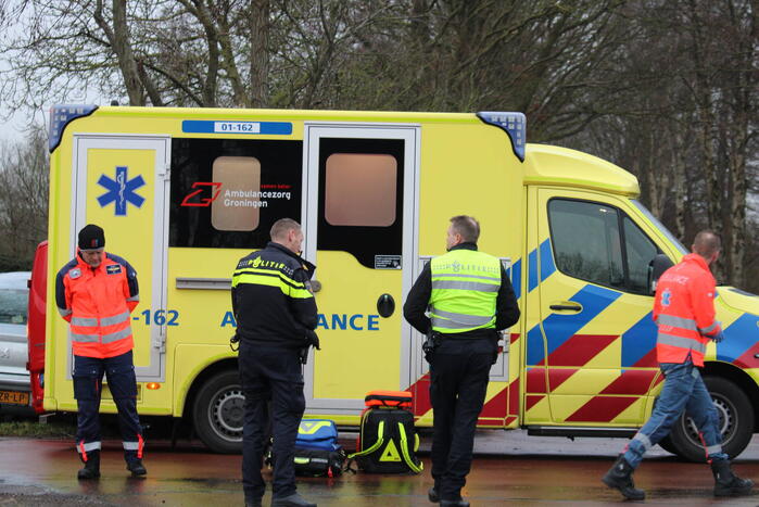 Zwaargewonde bij ongeval op kruising