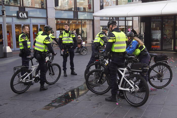 Grote politie-inzet bij uit de hand gelopen grap