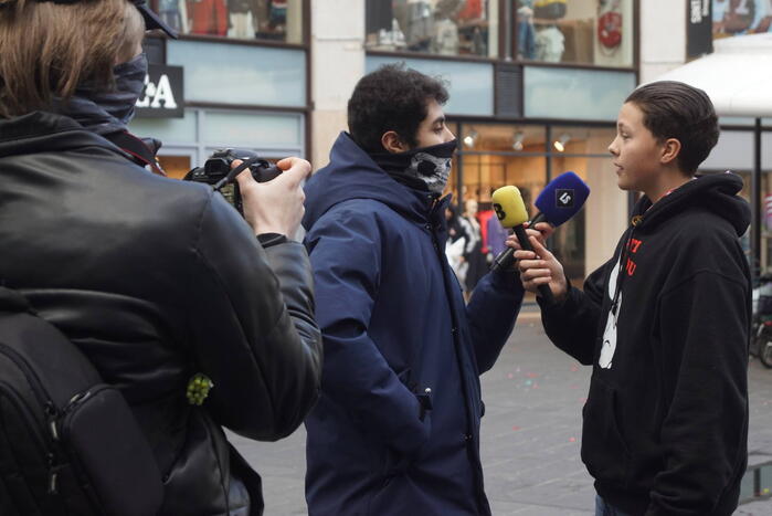 Grote politie-inzet bij uit de hand gelopen grap