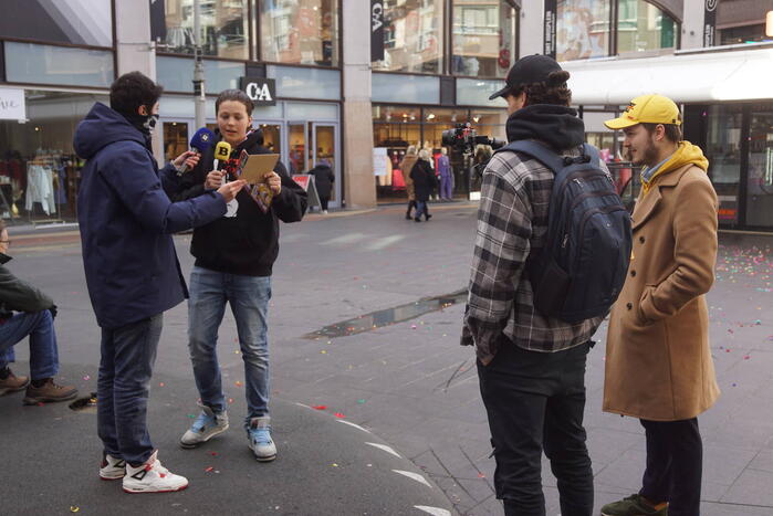 Grote politie-inzet bij uit de hand gelopen grap