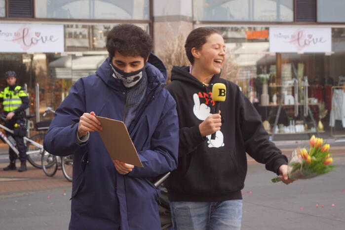 Grote politie-inzet bij uit de hand gelopen grap