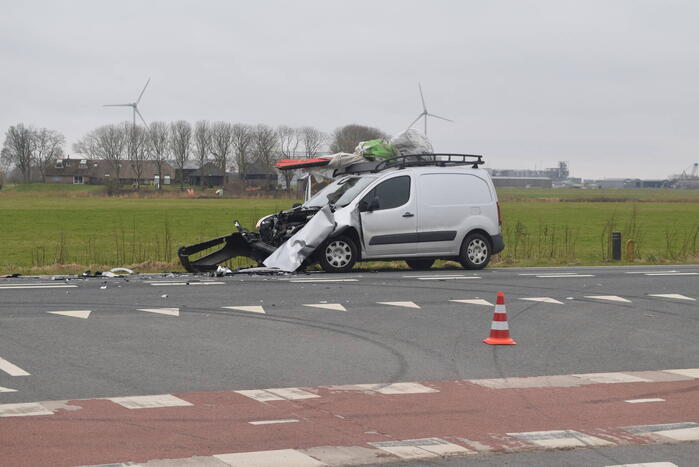 Schade bij ernstig verkeersongeval