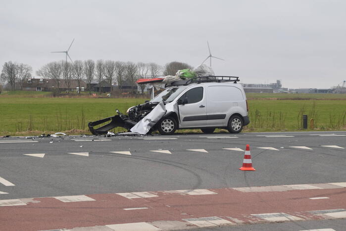 Schade bij ernstig verkeersongeval