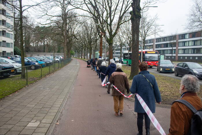 Demonstratie tegen komst coffeeshop