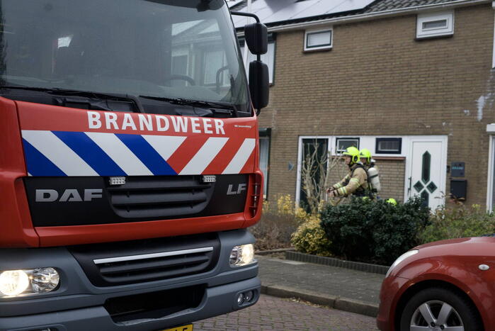 Bewoners zorgen voor flinke gaslek tijdens graven in tuin
