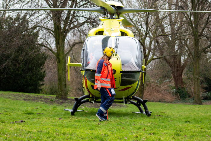 Traumahelikopter ingezet bij medische noodsituatie