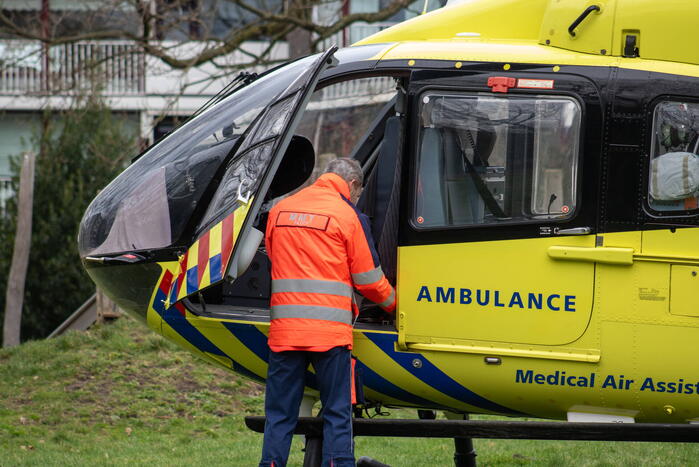 Traumahelikopter ingezet bij medische noodsituatie