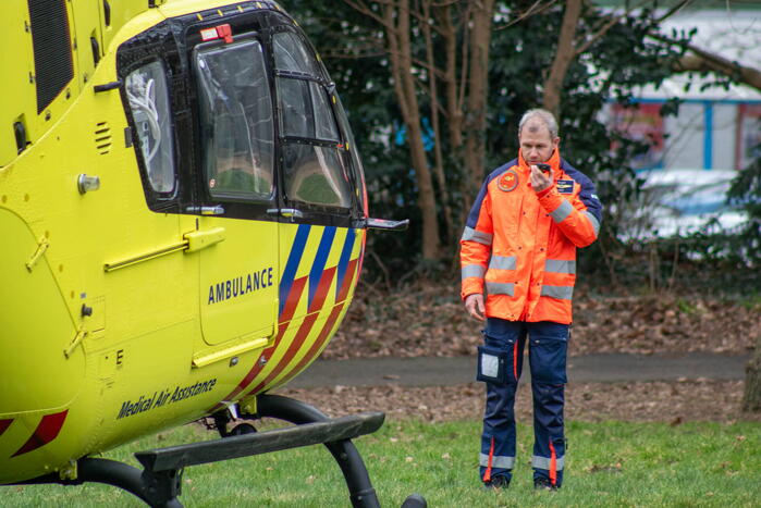 Traumahelikopter ingezet bij medische noodsituatie