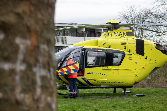 Traumahelikopter ingezet bij medische noodsituatie