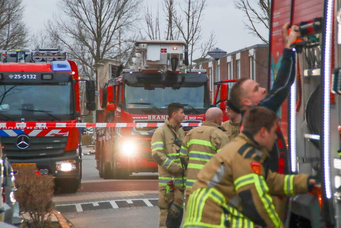 Stoom uit badkamer zorgt voor brandweerinzet