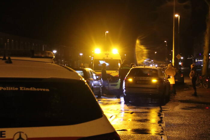 Twee auto's beschadigd door ongeval