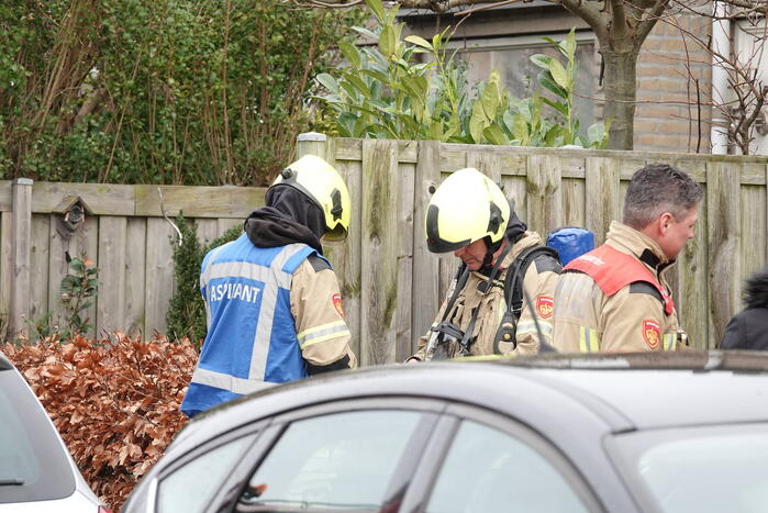 Gaslekkage door werkzaamheden in woning